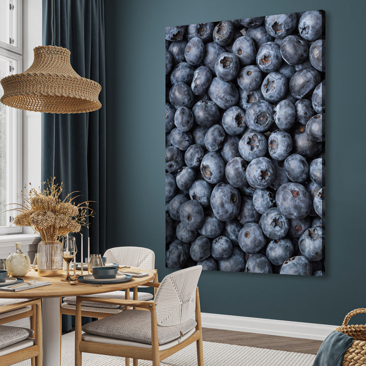 Canvastavla - Blueberry