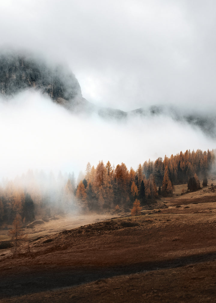 Ljuddämpande tavla  - Hazy Mountains