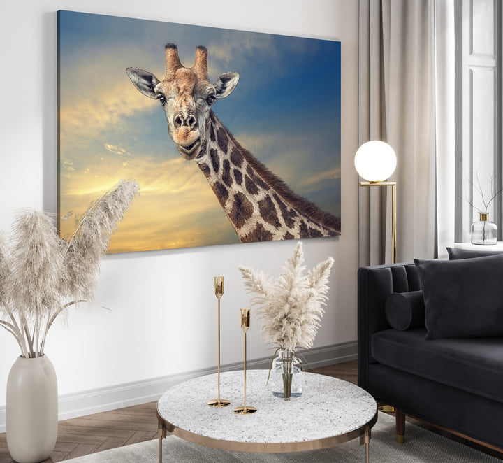 Canvastavla - Giraffe (80x120)