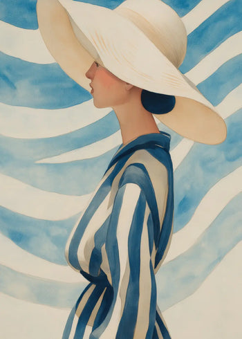 Ljuddämpande tavla - Ocean Muse