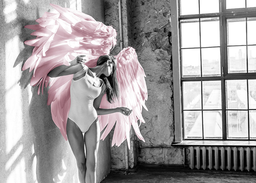 Canvastavla - Heavenly Pink