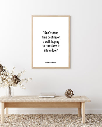 Poster - Don't spend time...