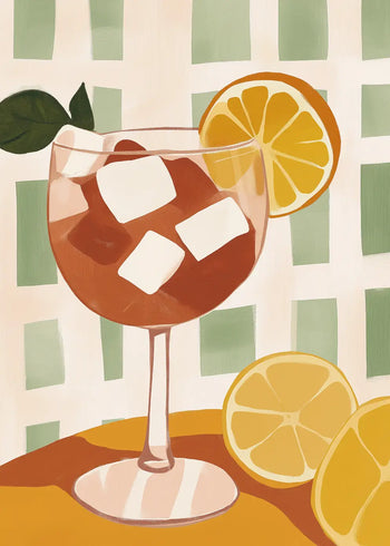 Canvastavla - Citrus Swing