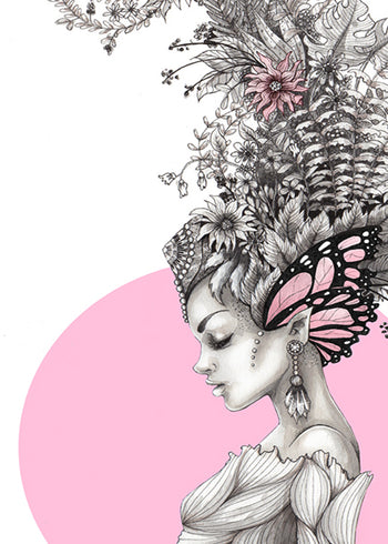 Canvastavla - Katarina Vintrafors - Wild and Free
